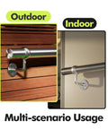Top Tier Heavy Duty Stair Handrail Kit 30 Inch Stainless Steel 304 Wall Mount Grab Railing System on indoor and outdoor surfaces.