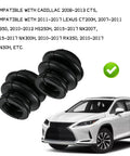 Beef Up Your Braking With This Rubber Boots Caliper Pins Bushing Kit With O Ring For Dustproof Slide Pins, compatible car shown