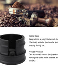 Heavy Duty Aluminum Coffee Portafilter Holder And Tamper Station Stand For 51Mm 53Mm 58Mm Espresso Machines with stable base.