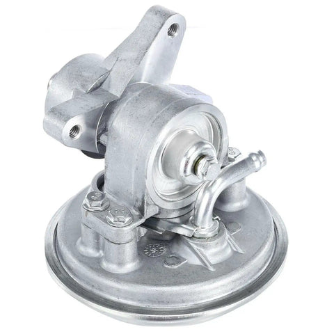 Heavy Duty Vacuum Pump For Ford Ranger 1983 To 1991 with steel build and durable clamps, designed for reliable brake and cooling support.