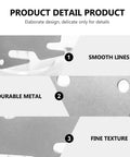 Close-up of Heavy Duty Zinc Coated Bed Frame Connectors And Bed Rail Brackets showcasing smooth lines and durable zinc material.