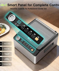 Chamber Vacuum Sealer With Large 6.8 Qt Chamber And 12 Inch Seal Bar For Home Cooks And Pro Kitchens, 230W Power Control Panel