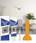 Easy Home Wall Patch Kit For Holes And Scratches Quick Dry Spackle Paste for white walls with applicator and product packaging