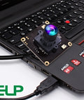 4K USB Camera With 170 Degree Fisheye Lens And Built In Microphone, Ultra HD 3840x2160 At 30FPS, IMX317 Sensor on laptop