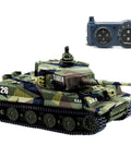 German Tiger I Panzer RC Tank 1 72 Scale With Rotating Turret Firing Sick Sound Effects and Mini Remote
