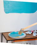 Wood Handle Pig Bristle Paint Brush For Acrylics Stain And Wall Painting Awesome For DIY Furniture And House Projects, Versatile