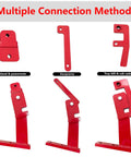 Rear Tine Tiller Furrower Kit With Three Adapter Types for various tillers like Southland, Powermate, and Husqvarna