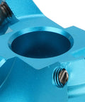 Close-up of 4 Flute Face Milling Cutter Head For CNC Lathe Machines Aluminum Alloy Body Helical Offset Design detail view.