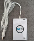 NFC Reader Writer Kit ACR122U With 5 NTAG213 Tags And 2 UID MF1 Cards Plus Free Software SDK for Windows Mac Linux 13.56 MHz USB tool.