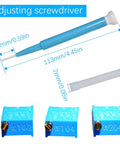 Pro Grade 60Pcs 12 Value 3296W Multiturn Trimmer Potentiometer Kit with adjusting screwdriver and variable resistors.