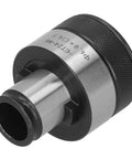 Heavy Duty Adjustable Tapping Collet Chuck Holder With Durable High Speed Steel Construction For Superior Clamping Strength And Torsion Protection In All Your Drilling Projects - close-up view of the chuck holder.