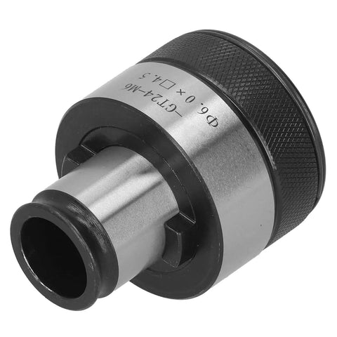 Heavy Duty Adjustable Tapping Collet Chuck Holder With Durable High Speed Steel Construction For Superior Clamping Strength And Torsion Protection In All Your Drilling Projects - close-up view of the chuck holder.