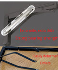 Rock Solid 8 Inch Folding Shelf Brackets With Hardcore Load Rating For Diy Space Saving Wall Mount Shelves Max Weight 410 Lb Pack Of Two durable design