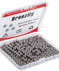 Plastic box with 200 Pieces Precision 5mm Stainless Steel Bearing Balls G25 304 Stainless Non Magnetic for high performance and DIY projects