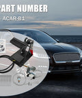 Universal Passenger Side Dual Brake Pedal Conversion Kit with adjustable pedal height and safety features, ACAR-B1 model