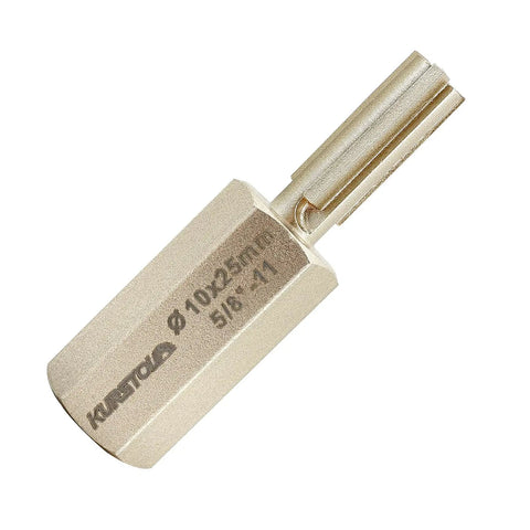 Carbide Brick Mortar Grout Cutter Mortar Raking Bit 3/8 X 1 Inch With 5/8-11 Thread for angle grinder side view