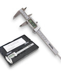 BLACK CANYON 12" Digital Caliper in case, stainless steel construction, digital display for precise household/DIY measurements.