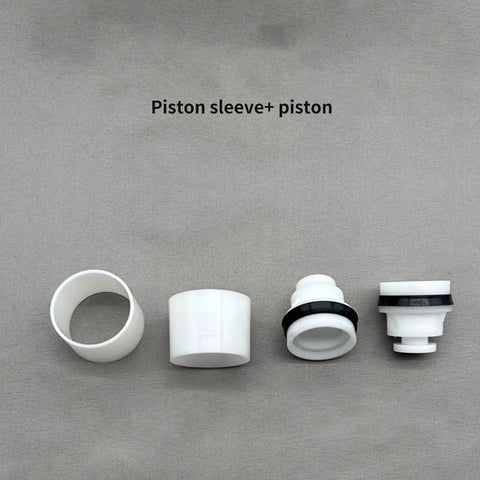 Piston sleeve and piston parts from Pneumatic Diaphragm Pump Piston Refurbished Parts Kit For QBY And QBK Series