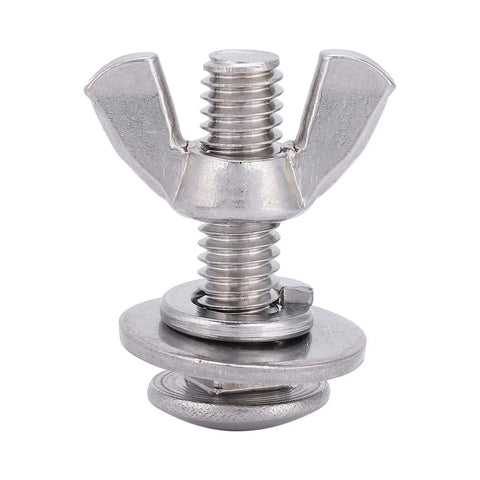 Heavy Duty Butterfly Bolts And Wing Nuts Crafted From Solid 316 Stainless Steel For Rustproof Muscle And Easy No Sweat Tightening Legit Pick For Marine Gear Swap Or Home Fixup That Will Stand Up Well