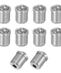 Top Shelf 304 Stainless Steel Ball Plungers With Spring Loaded Catch Design For Slick Cabinet Doors And Heavy Duty Drawers 5X6MM Pack Of 10 showing ten stainless steel ball plungers.