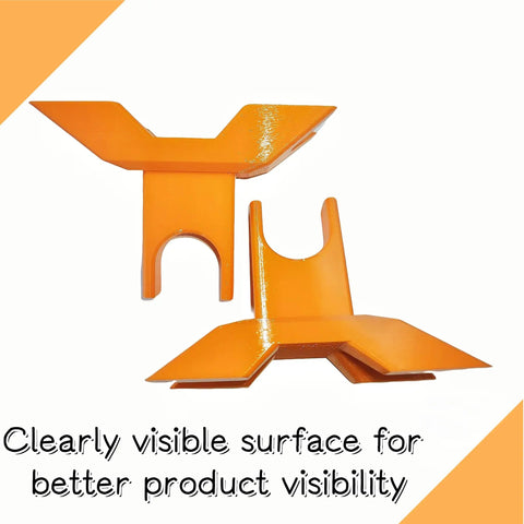 Orange components of Bike Handlebar Repair Stand Universal Bicycle Maintenance Holder For Home Garage Inverted Setup
