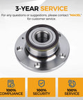 Rear Wheel Hub Bearing Assembly 512319 With ABS Sensor For Audi Q3 TT Beetle CC Eos Golf GTI Jetta Passat Tiguan And Arteon