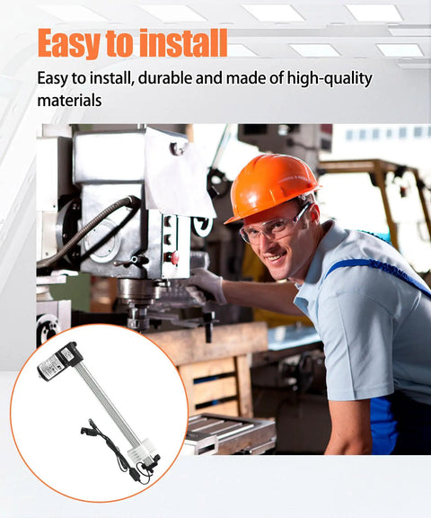 KDPT007-113 Linear Actuator Replacement For Electric Sofa Lift Chairs And Power Recliners, worker installing