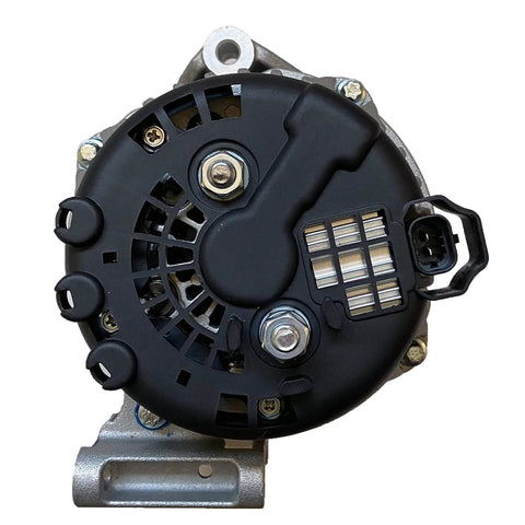 New OE-Comparable Alternator For 2013 Through 2015 Chevrolet Spark with plug and play drop in fit shown from front view