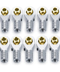 10 Piece Stainless Steel M4 Link Rod Ends Ball Head Right Hand Screw Set For 1/10 Axial SCX10 90046 RC Crawler Cars