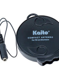 Retractable 23 Foot Shortwave Radio Antenna with Three Point Five Millimeter Plug for Beefed Up Reception Portable Reel In Design