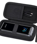 Beefy Rugged Hard Travel Case for Anker Prime 26250mAh 300W Portable Charger A110A Case Only Black Shockproof Dustproof Protective Shell