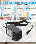 12V Battery Charger For Kid Ride On Toys Compatible With Power Core E90 E95 Black Label E90 MX125 Dirt Rocket And E90 Sprint