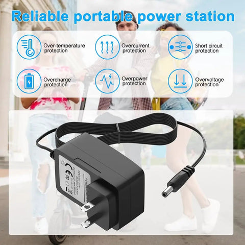 12V Battery Charger For Kid Ride On Toys Compatible With Power Core E90 E95 Black Label E90 MX125 Dirt Rocket And E90 Sprint