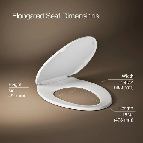 Revamp Your Bathroom With This Top Tier Quiet Close Elongated Toilet Seat In Crisp White Featuring Sturdy Mounting Bolts And Quick Attach Hardware That Gets You Set Real Quick For Everyday Comfort