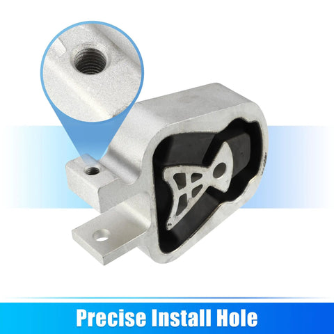 Beefed Up Lower Engine Motor Mount Torque Strut Arm DP5Z6068A For Ford Fusion 2013 2020 Replacement, aluminum mount close-up