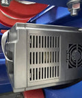 Heavy Hitter 110 Volt Electric Drum Rotator Mixer Portable Industrial Roller with visible motor and cooling vents.