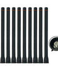 10 Pack VHF Antenna FA-SC55V 6.5 Inch 136-174MHz J-Type Connector Replacement For Icom Two-Way Radios