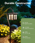 Low Voltage Pathway Lights 12V 3W 185LM Warm White 3000K ORB Waterproof Garden Lights with Quick Connectors
