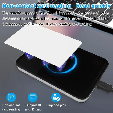 Dual Frequency RFID Reader In A Built Tough Metal Case Delivers Long Range 125KHz And 13.56MHz Read Capabilities In Use