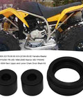 Upper And Lower Chain Roller Kit Replacement PN-30X-22178-00-00 for Blaster YFS200 and Warrior 350 with rubber rollers displayed