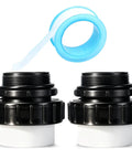 Beefy High Temperature PVC Unions 2 Inch MIP To 2 Inch Slip Fittings for Pentair Whisperflo, Intelliflo Pumps, Leak Proof, Heat Resistant