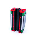 HGH15CA Linear Guideway System Pro Grade Heavy Duty Rail with Top Mounting Light Preload Normal Precision, front view