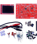 DIY Oscilloscope Kit With Clip Probes For DSO138 Replacement, Low Cost Digital Storage Oscilloscope With 2.4 Inch TFT LCD components