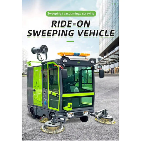 Heavy Duty Floor Sweeper Machine For Industrial Spaces And Outdoor Roads Features Robust Build Great For Cleaning Warehouses Factories And Large Pavement Areas Reliable Performance For Daily Heavy Use Durable Design Handles Tough Debris With Ease Perfect