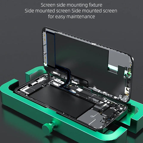 Stainless Steel Phone Disassembly Fixtures With Antislip Clamp For Electronics Repair Pro Grade holding phone for repair