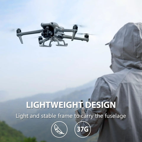 Landing Gear For DJI Air 3 And Air 3S, Foldable Extended Quick Release Drone Protector in-flight