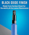 SSK-950 Can Wrench Kit with P Key and Star Keys featuring black oxide finish on carbon steel for durability.