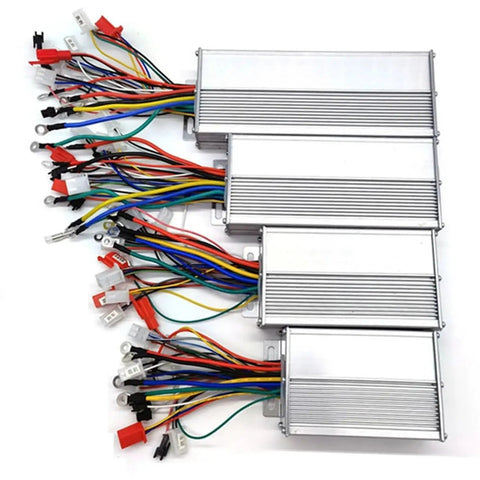 Versatile Brushless Motor Controller for E Bikes and E Scooters, 36V to 64V, 350W to 1200W Range, Plug-and-Play Power Module