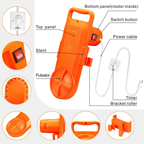 Portable Mini Washing Machine for Home and Dorm, Compact Semi Automatic Washer with 6.5 Lbs Capacity, Ideal for RV, Camping