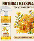 Beeswax Furniture Polish And Cleaner With Quick Fix Wood Repair Stick For All Wood Types Tables And Cabinets Restore Natural Shine